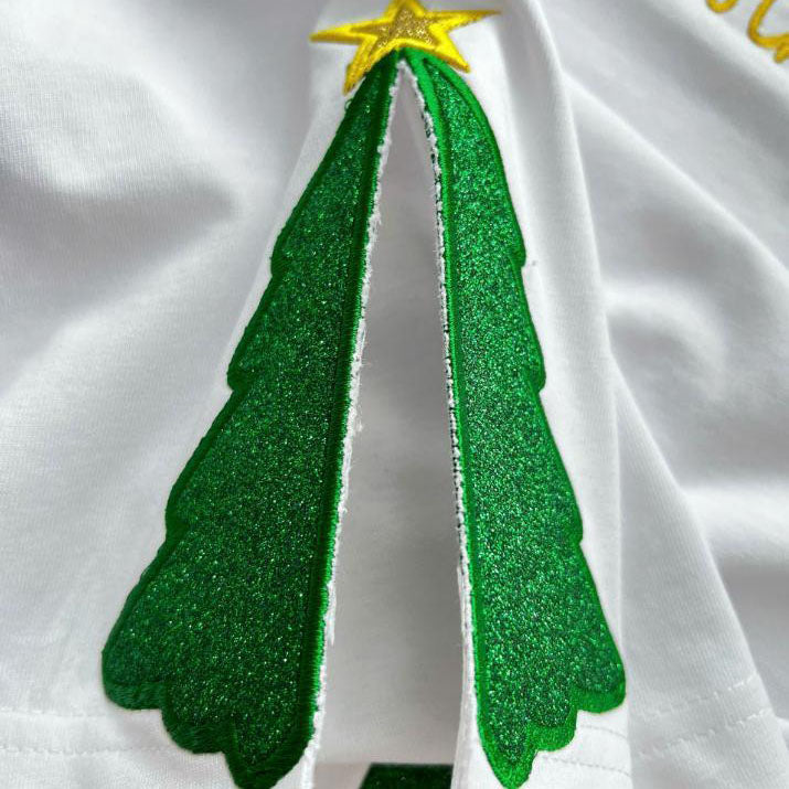Custom sparkly Christmas hoodie