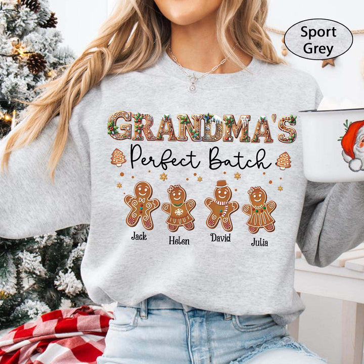 Personalized Grandma's Perfect Batch Sweatshirt
