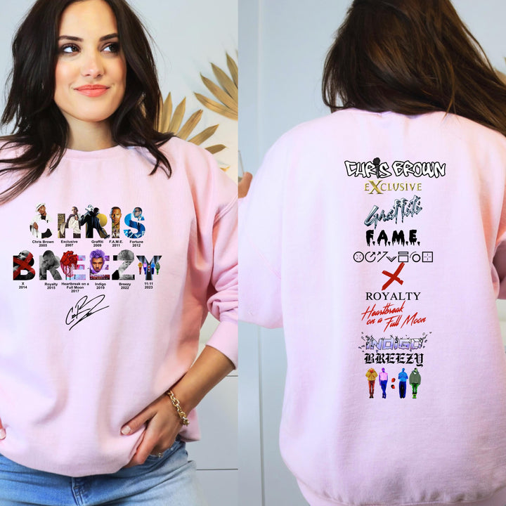 Chris Brown 11:11 Tour 2024 Shirt