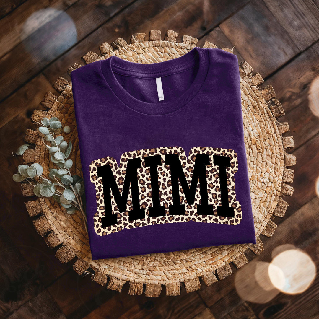Custom Leopard Cheetah Mimi T-Shirt
