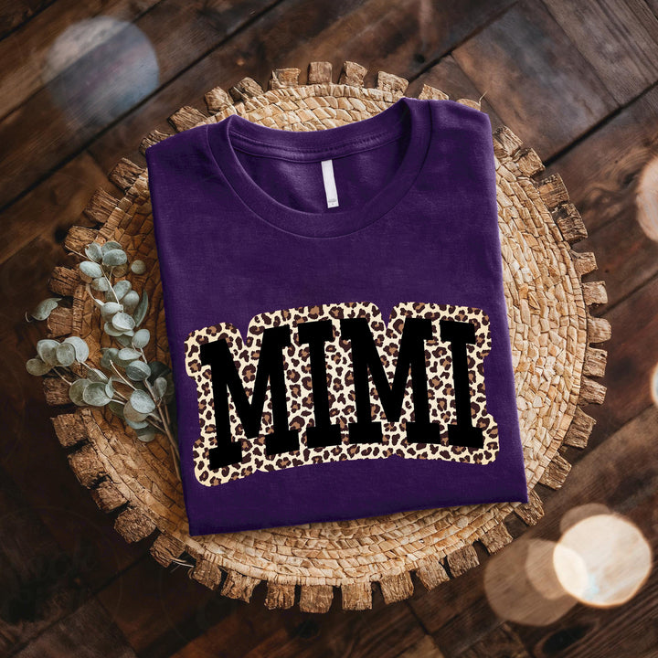 Custom Leopard Cheetah Mimi T-Shirt