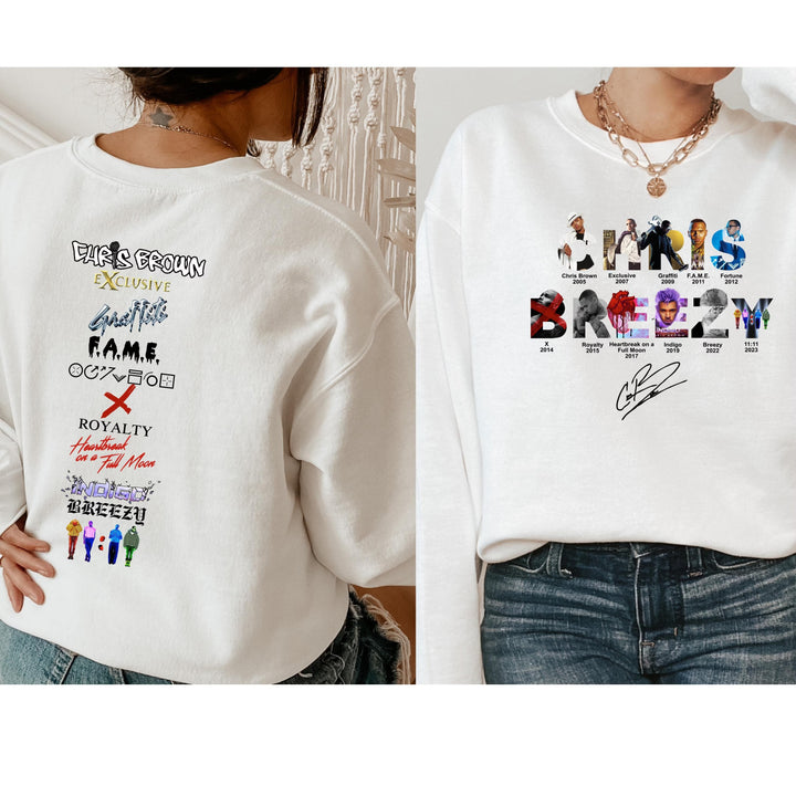 Chris Brown 11:11 Tour 2024 Shirt