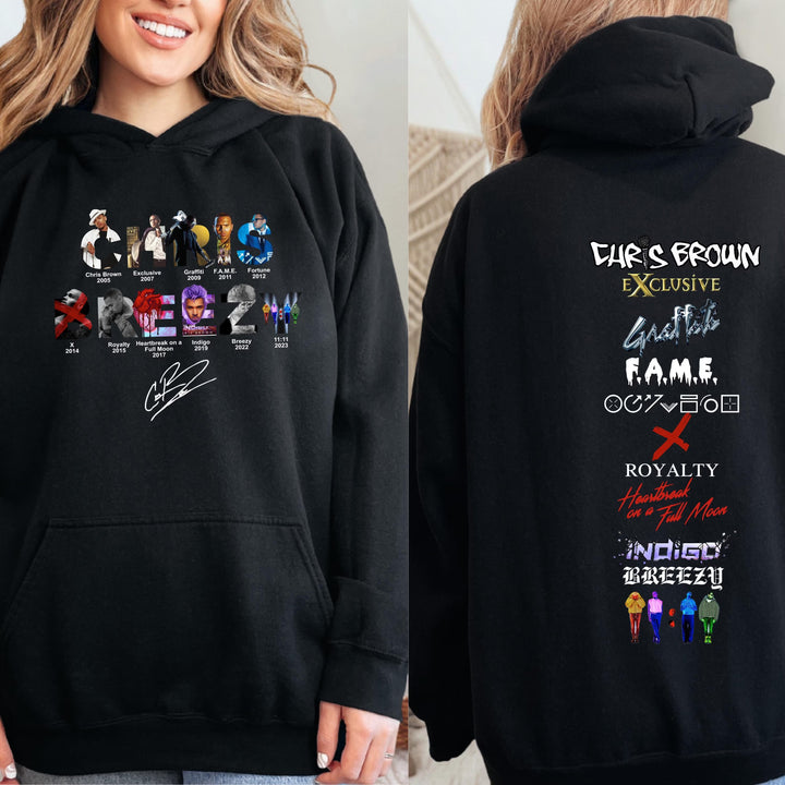 Chris Brown 11:11 Tour 2024 Shirt