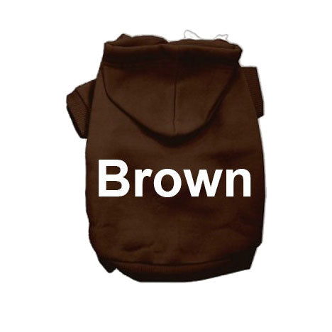 Personalized Dog Hoodie - Embroidered Name Pet Hoodie