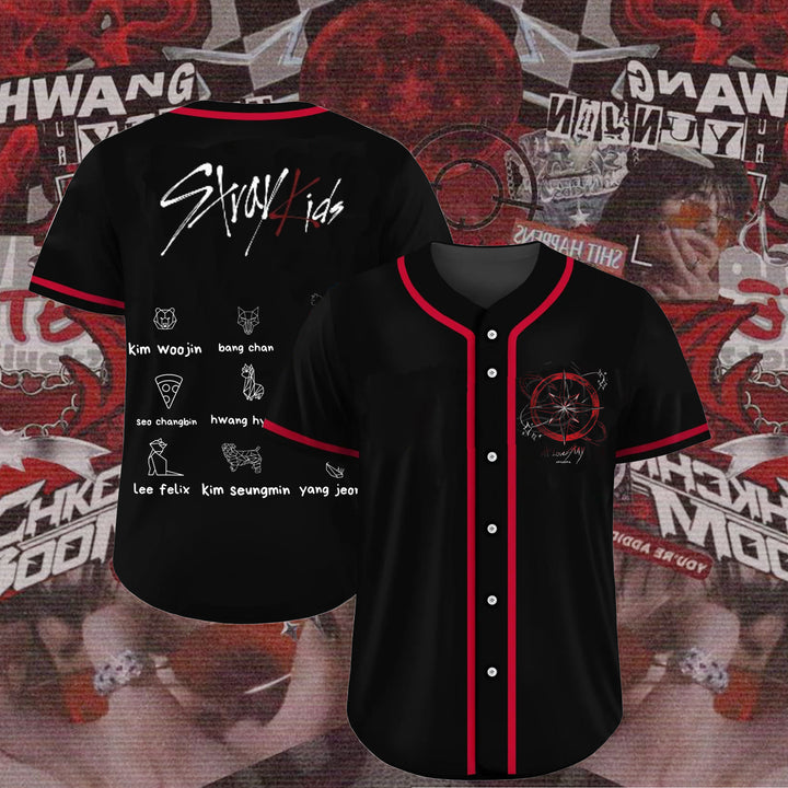 Custom Stray Kids World Tour Jersey