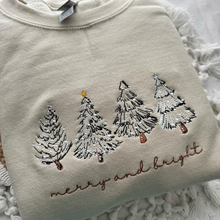 Gregory Valentino Merry And Bright Christmas Sweatshirt