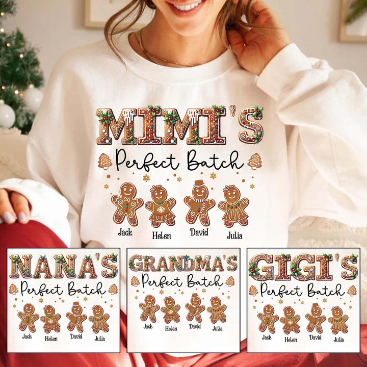 Personalized Grandma's Perfect Batch Sweatshirt