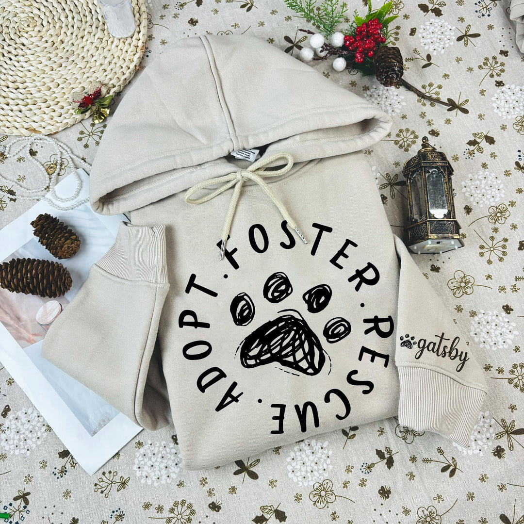 Foster Adopt Rescue Crewneck, Adopt Don't Shop Sweatshirt