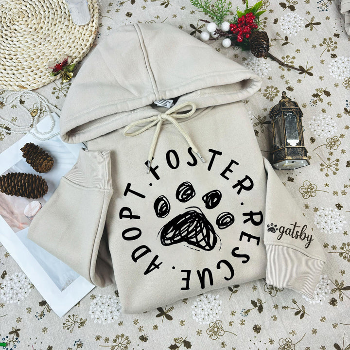 Foster Adopt Rescue Crewneck, Adopt Don't Shop Sweatshirt
