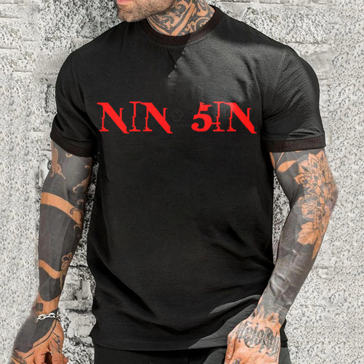 Personalized Nine Inch Nails Print T-Shirt
