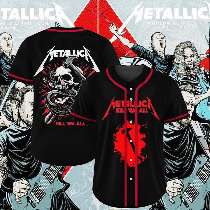 Metallica 2025 Tour  Jersey