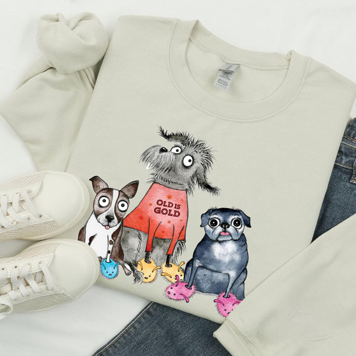 Custom cute puppy hoodie with slippers