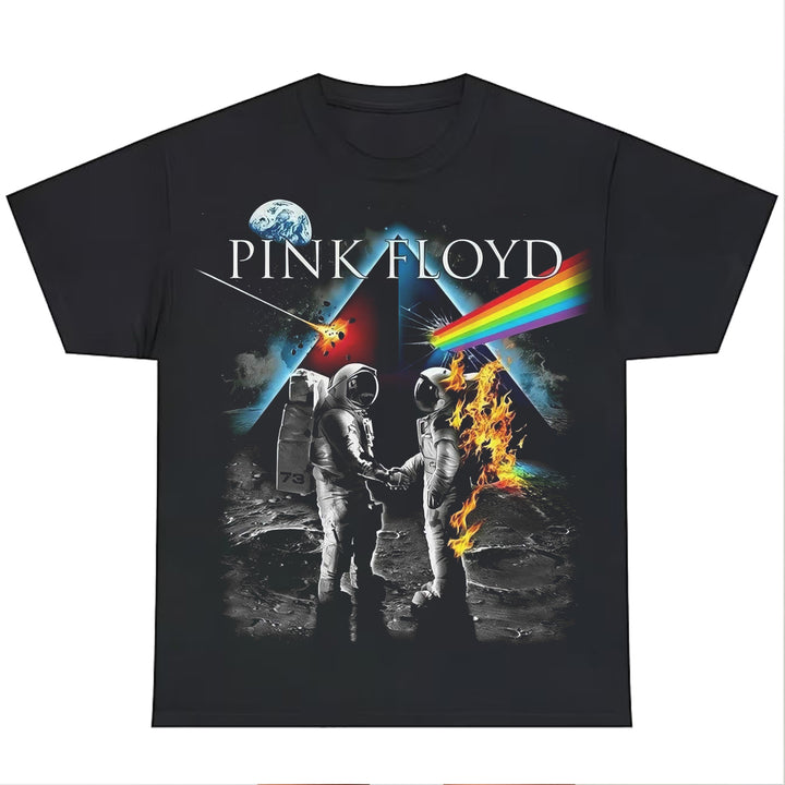 Personalized Pink Floyd Print T-shirt