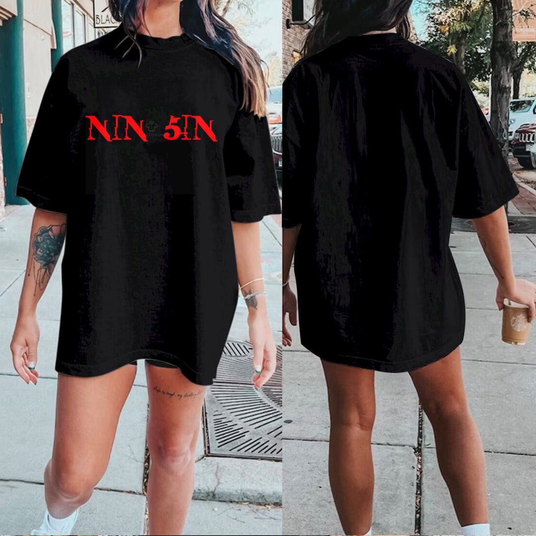 Personalized Nine Inch Nails Print T-Shirt
