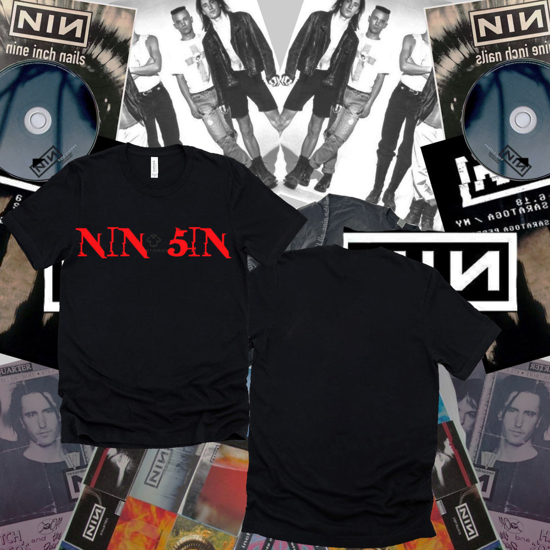 Personalized Nine Inch Nails Print T-Shirt