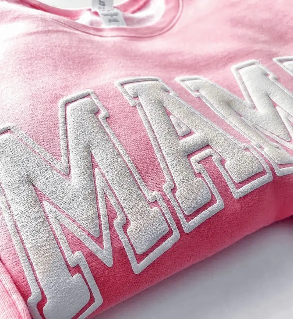 Custom Mama Puff Print Sweatshirt With Kid Names_yy (3)
