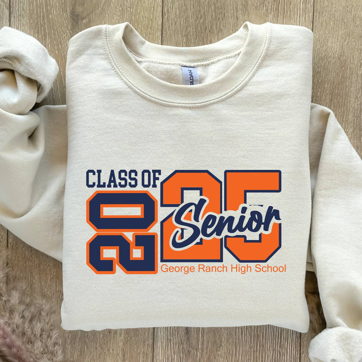 Personalized Senior 2025 Graduation Hoodie