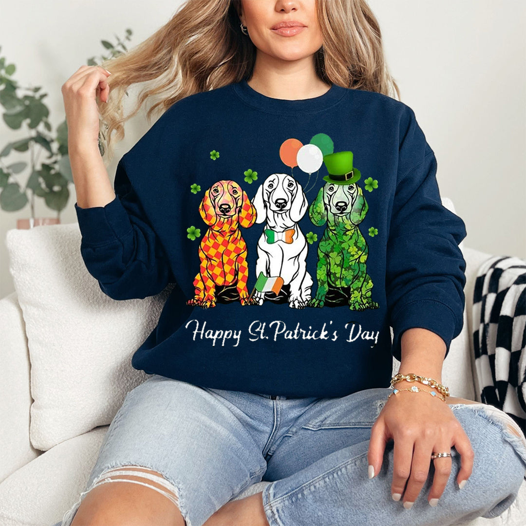Custom St. Patrick Irish Flag pet sweatshirt