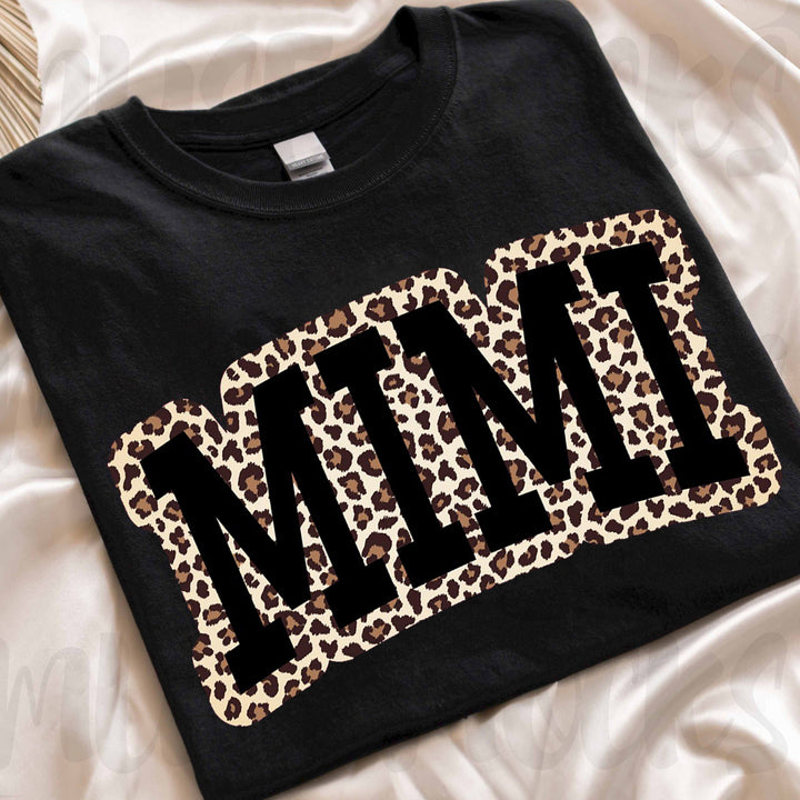 Custom Leopard Cheetah Mimi T-Shirt