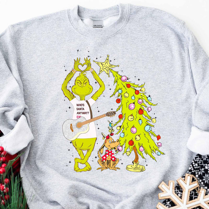 Custom Grinch and Max – Christmas Sweatshirt