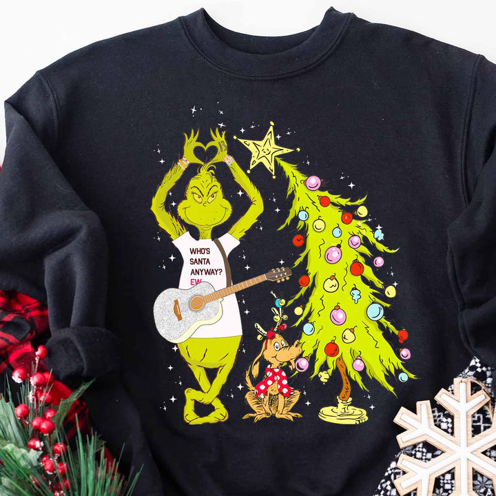 Custom Grinch and Max – Christmas Sweatshirt