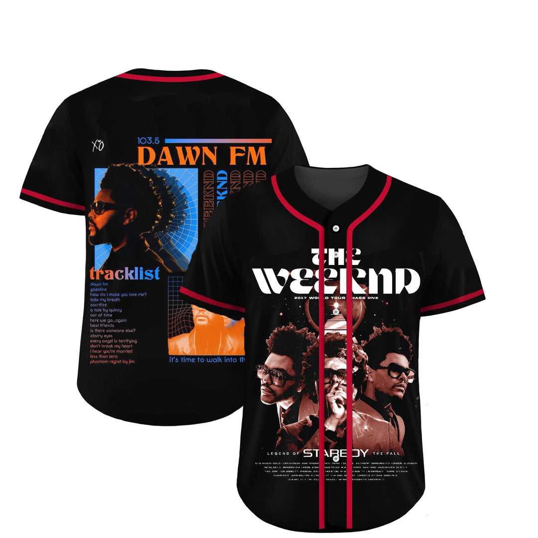 Personalization Dawn Fm The Weeknd Jersey