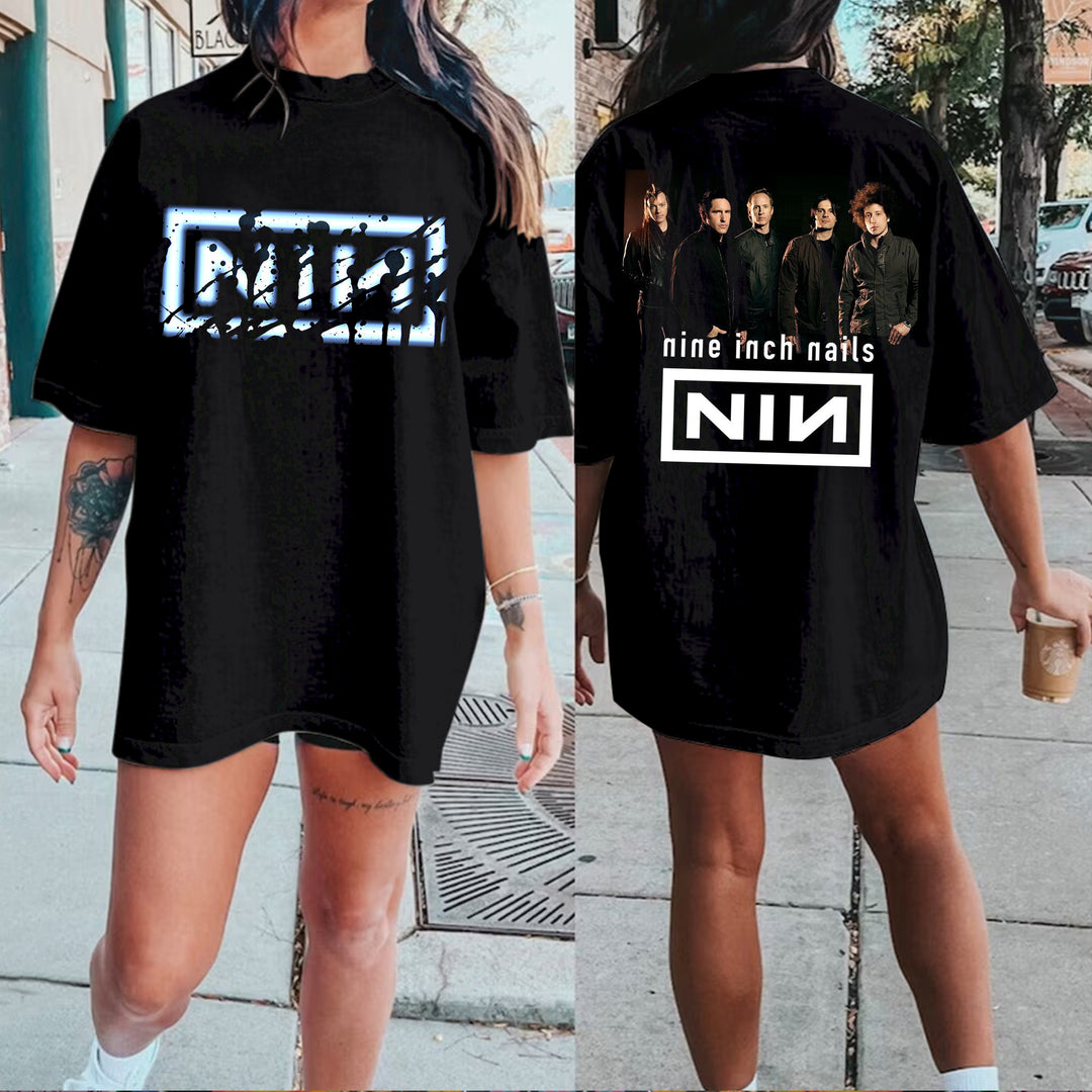 Personalized Nine Inch Nails Team Print T-Shirt