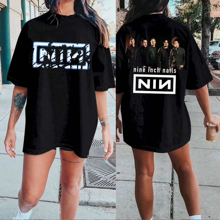 Personalized Nine Inch Nails Team Print T-Shirt