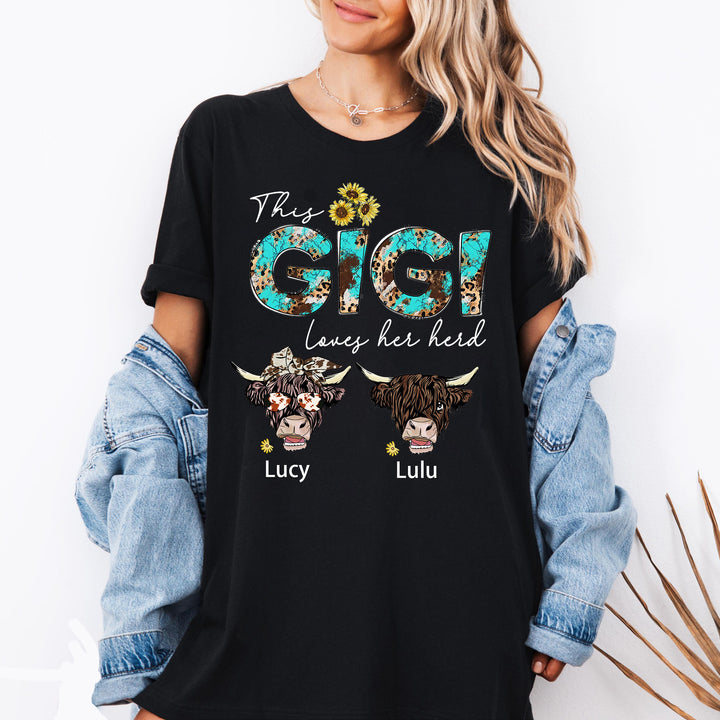 Custom This Mama Loves Her Herd Bundle for Mothers Day T-shirt