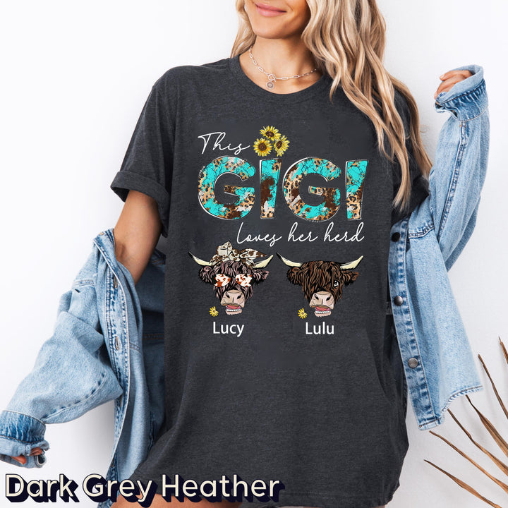 Custom This Mama Loves Her Herd Bundle for Mothers Day T-shirt