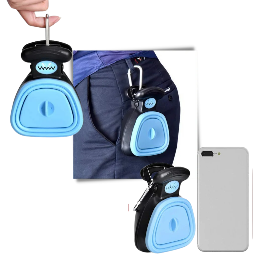 Foldable feces collector