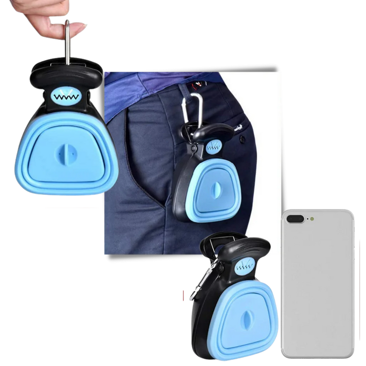Foldable feces collector