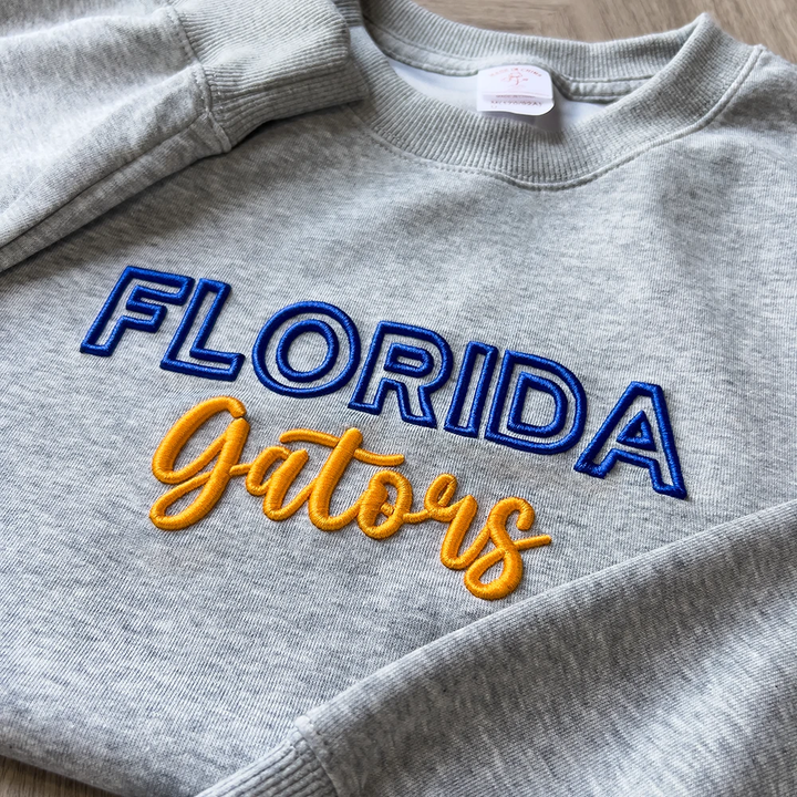 Custom 3D PUFF Embroidery Team Sweatshirt / Hoodie