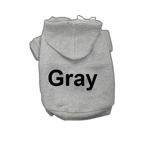Personalized Dog Hoodie - Embroidered Name Pet Hoodie
