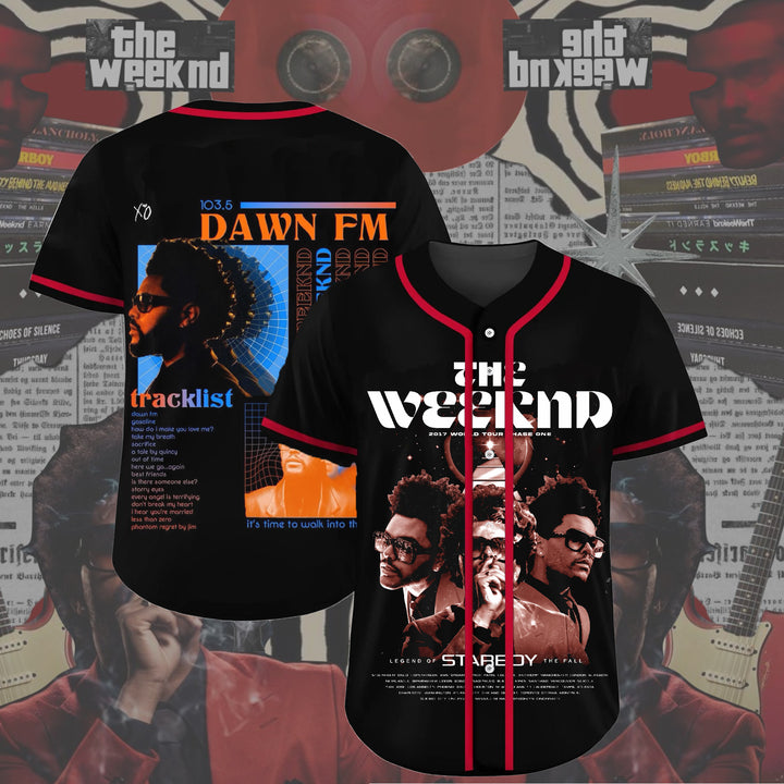 Personalization Dawn Fm The Weeknd Jersey