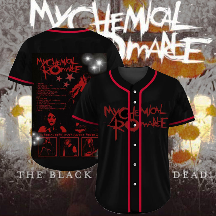 Custom My Chemical Romance Three Cheers For Sweet Revenge Jersey