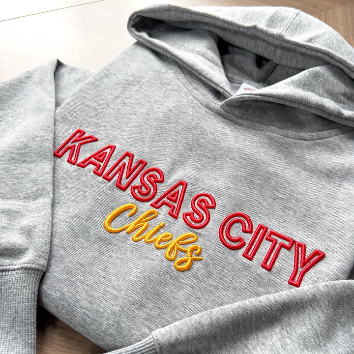 Custom 3D PUFF Embroidery Team Sweatshirt / Hoodie