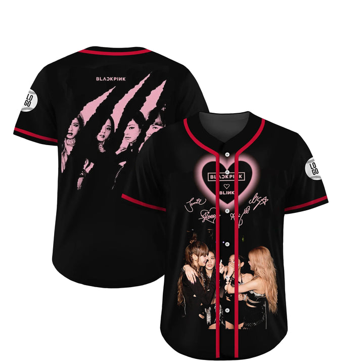 Personality Blackpink Blink Baseball jersey