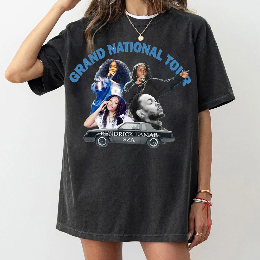 Personalized Grand National Tour Kendrick Lamar Sza T-Shirt
