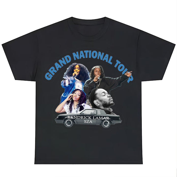 Personalized Grand National Tour Kendrick Lamar Sza T-Shirt
