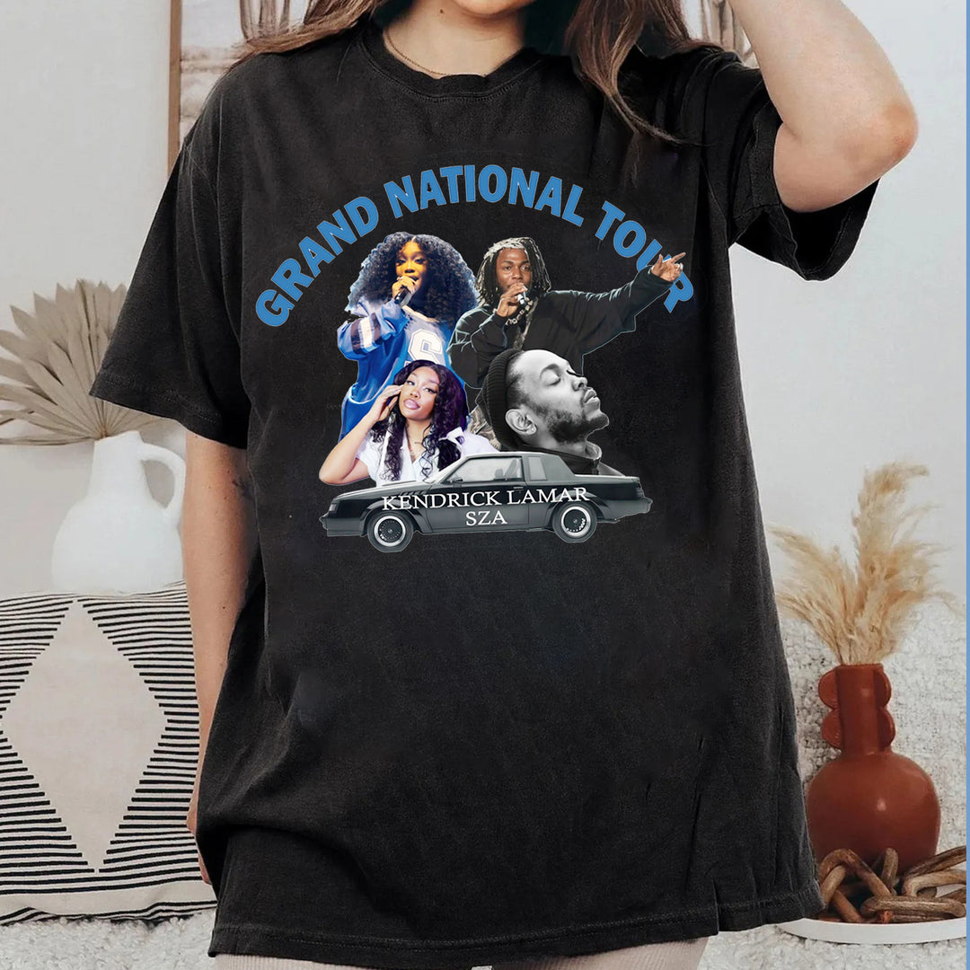 Personalized Grand National Tour Kendrick Lamar Sza T-Shirt