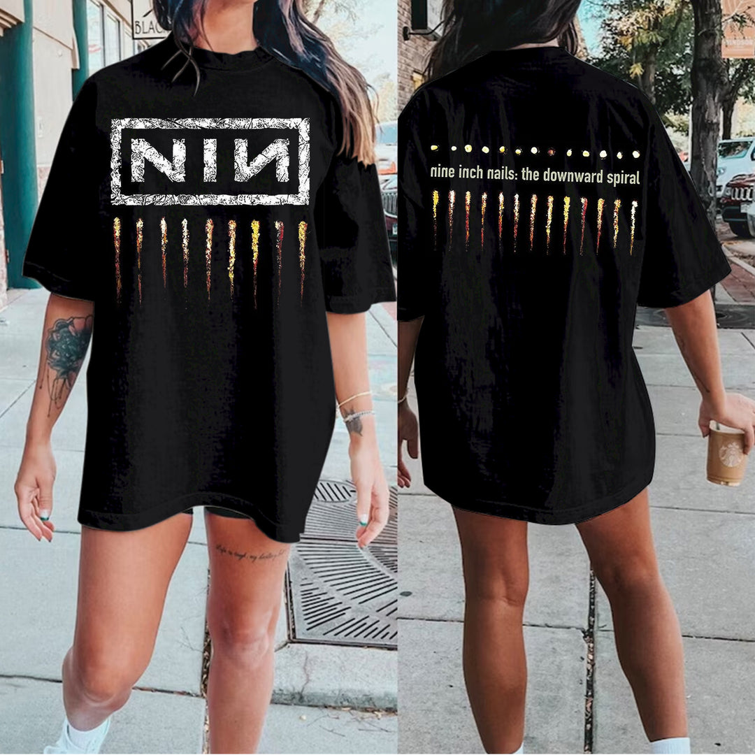 Personalized Nine Inch Nails Print T-Shirt