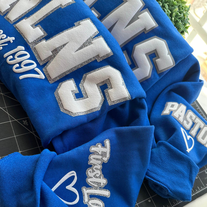 Custom puff craft hoodie
