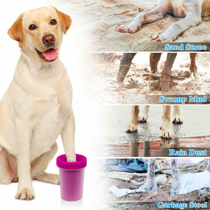 Dog Paw Cleaner, Washer, Buddy Muddy Pet Foot Cleaner for Small Medium Large Breed Dogs/Cats