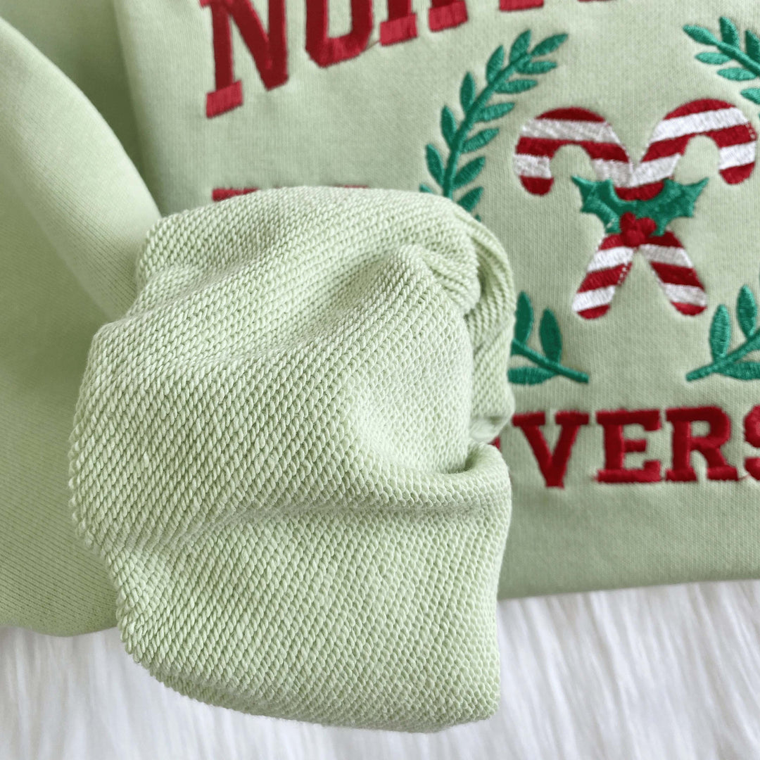 Christmas Embroidered Hoodie