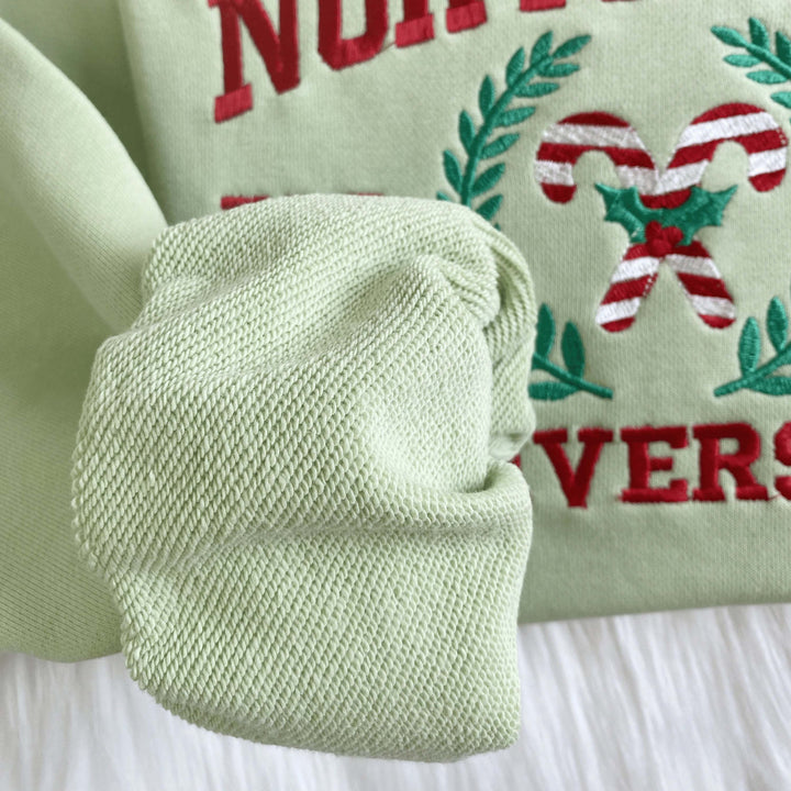 Christmas Embroidered Hoodie