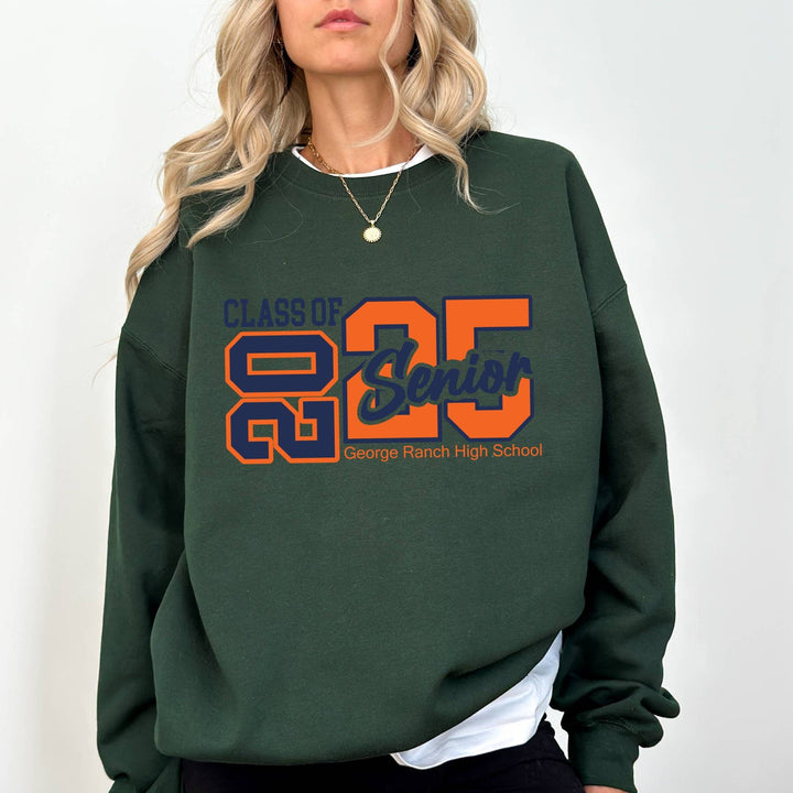 Personalized Senior 2025 Graduation Hoodie