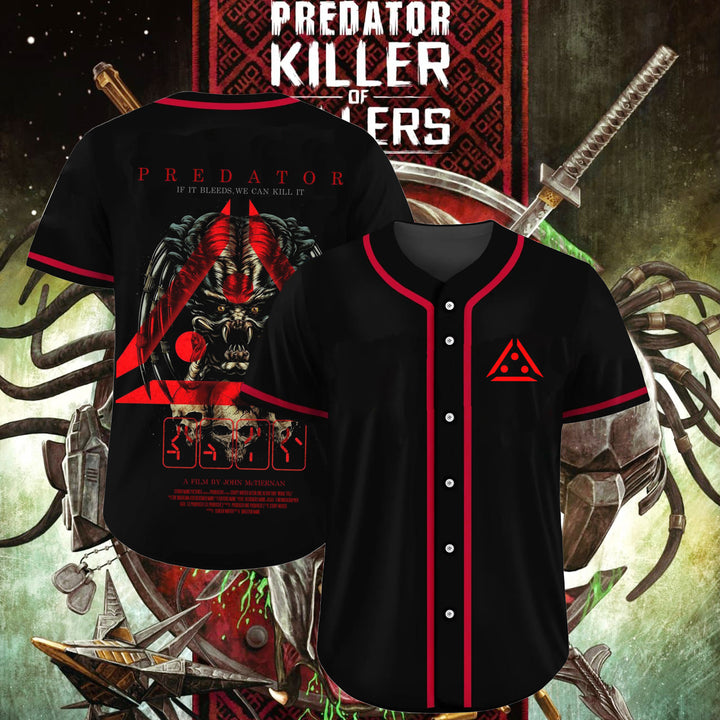 Personalization Predator If It Bleeds,We Can Kill It Jersey