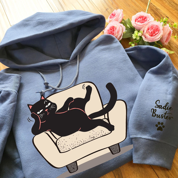 Custom cat hoodies in various shapes