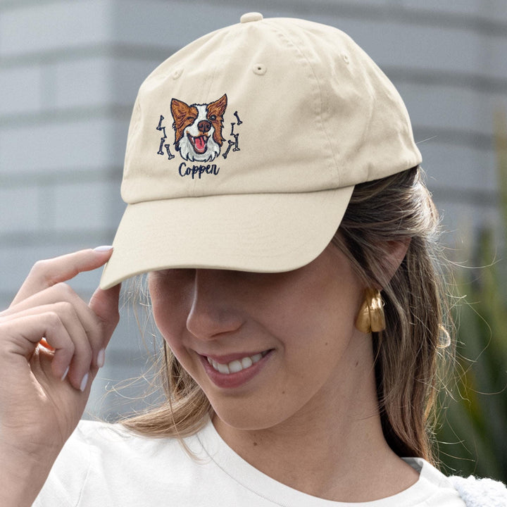 Custom Dog Hat Baseball Cap Birthday Gift For Her